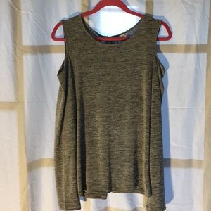 Calvin Klein shoulder-less long sleeve shirt